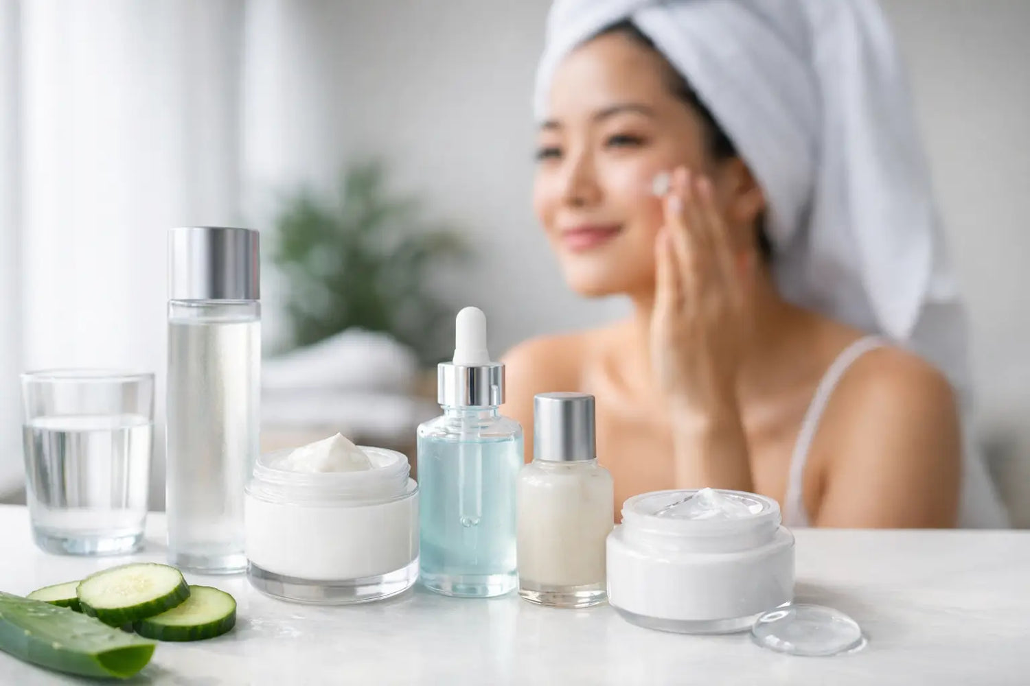 Hydraterende Koreaanse skincare routine opbouwen