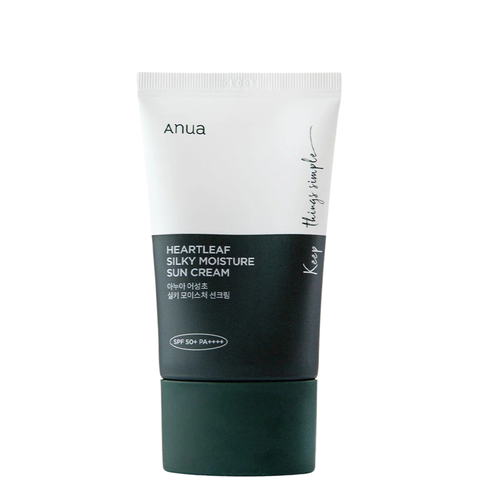 Anua | Heartleaf Silky Moisture Sun Cream SPF50+ PA++++ - Glow House