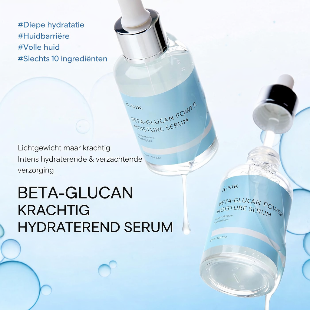 IUNIK | Beta-Glucan Power Deep Moisture Vegan Serum