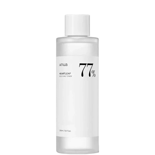 Anua Heartleaf 77% Soothing Toner voor gevoelige en rode huid