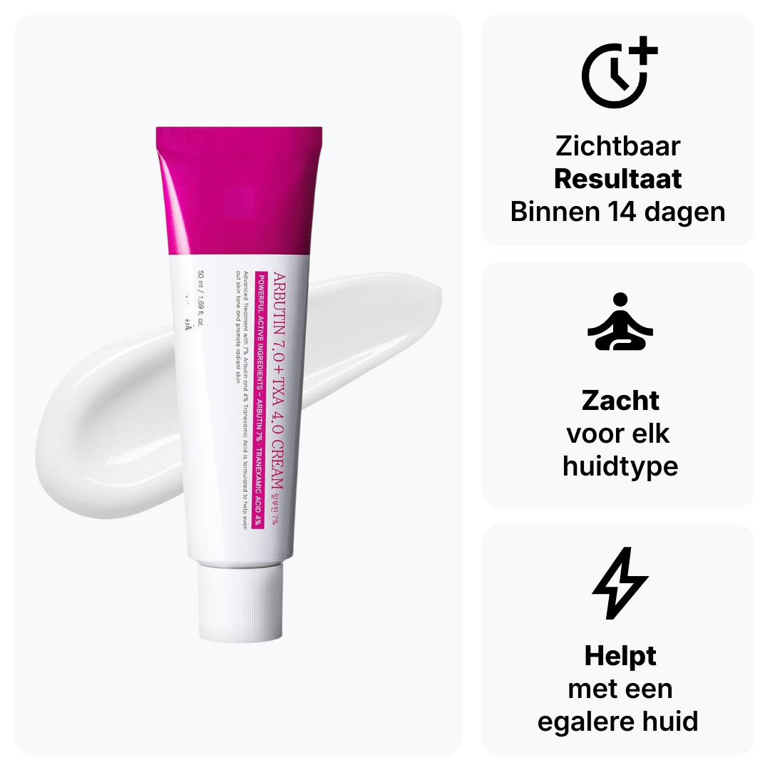 Arbutin 7% + Tranexamic Acid 4% Cream - Glow House