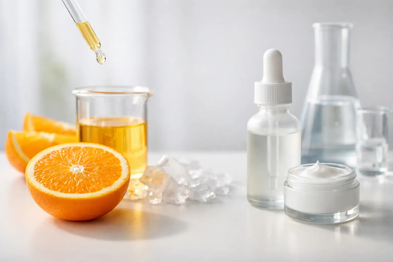 Kan vitamine C en niacinamide combineren?