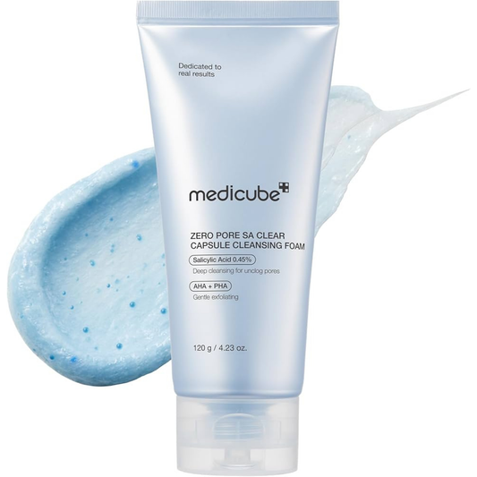 Medicube | Zero Pore Clear Blue Capsule Facial Deep Cleanser