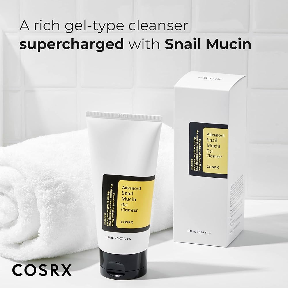 COSRX | Snail Mucin Gel Cleanser