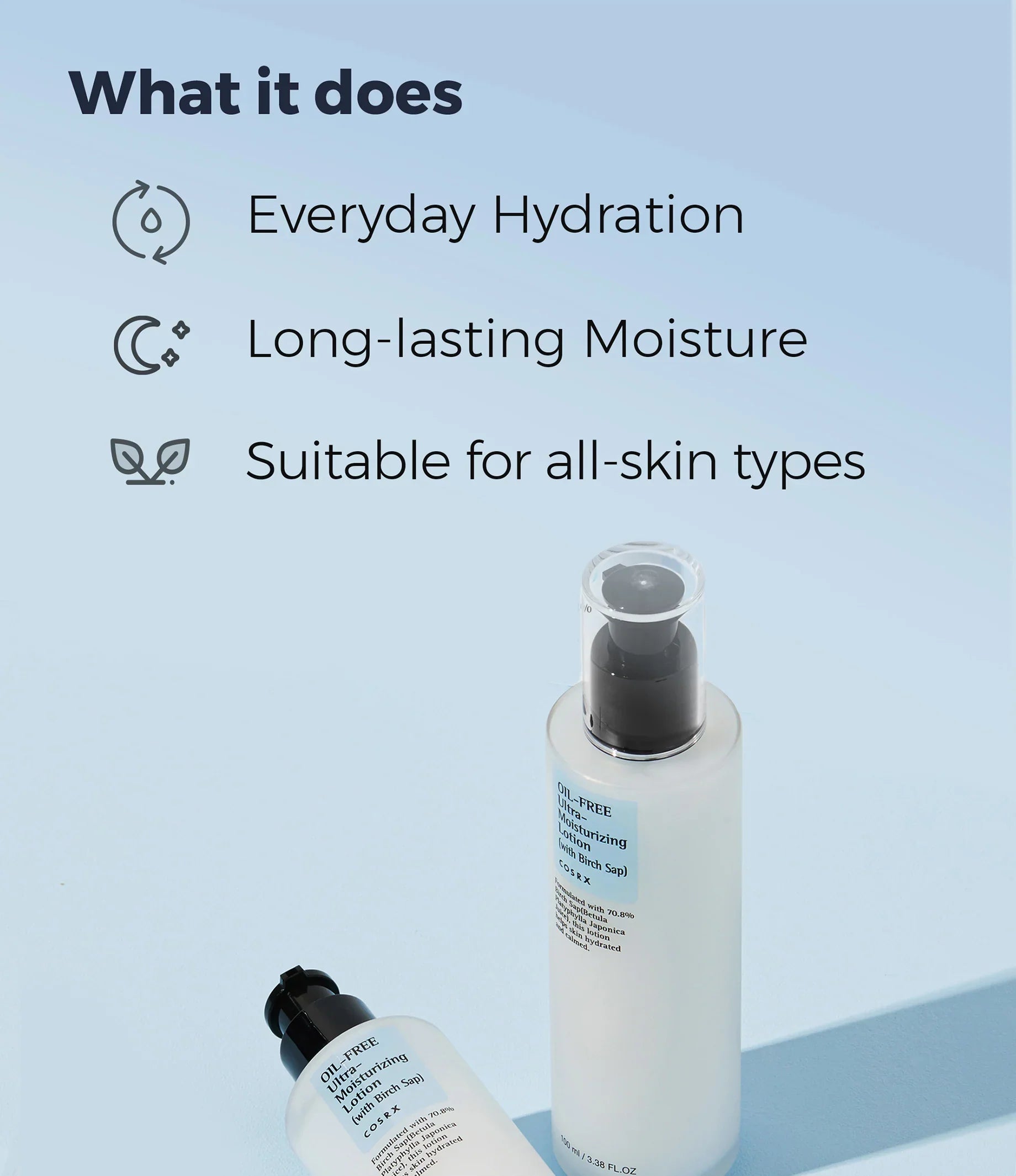 COSRX | Oil Free Ultra Moisturizing Lotion