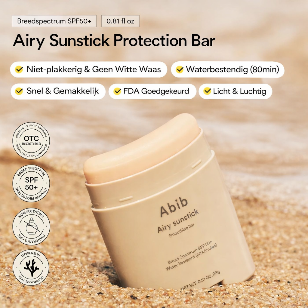Abib | Airy Sunstick Protection Bar SPF50+