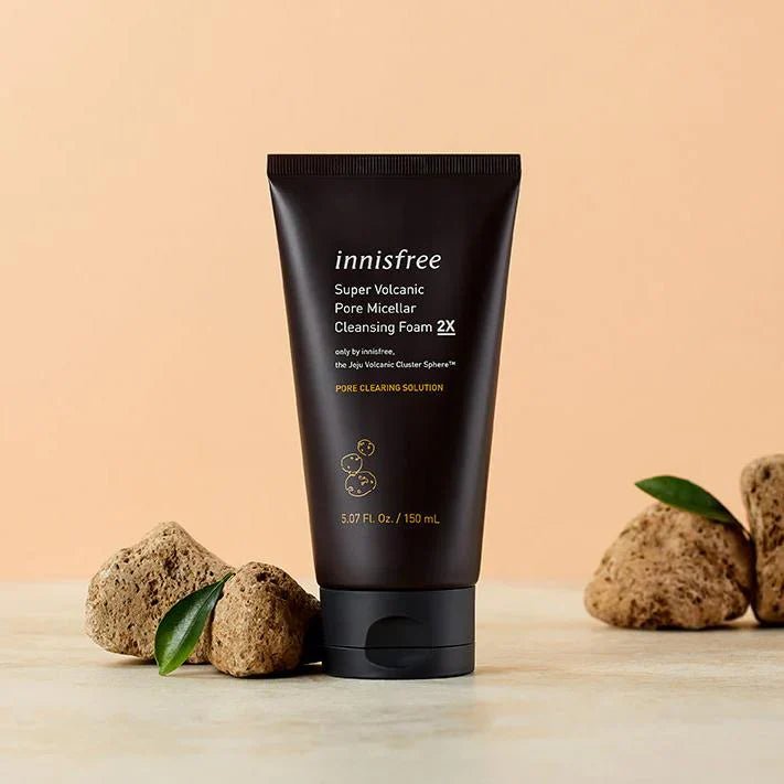 Innisfree | Super Volcanic Pore Micellar Cleansing Foam 2X - Glow House