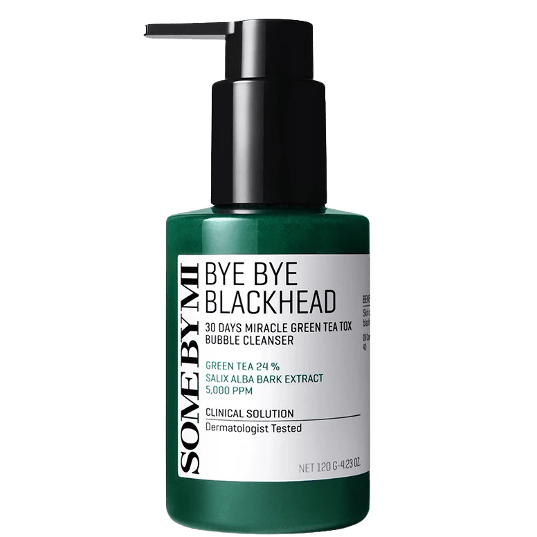Some By Mi | Bye Bye Blackhead 30 Days Miracle Green Tea Tox Bubble Cleanser - Glow House