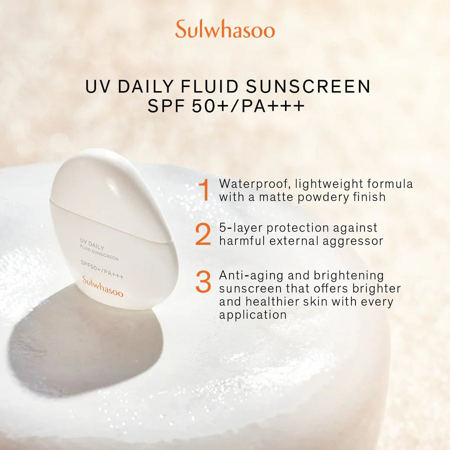 Sulwhasoo | UV Daily Fluid Sunscreen SPF50+ PA+++ - Glow House