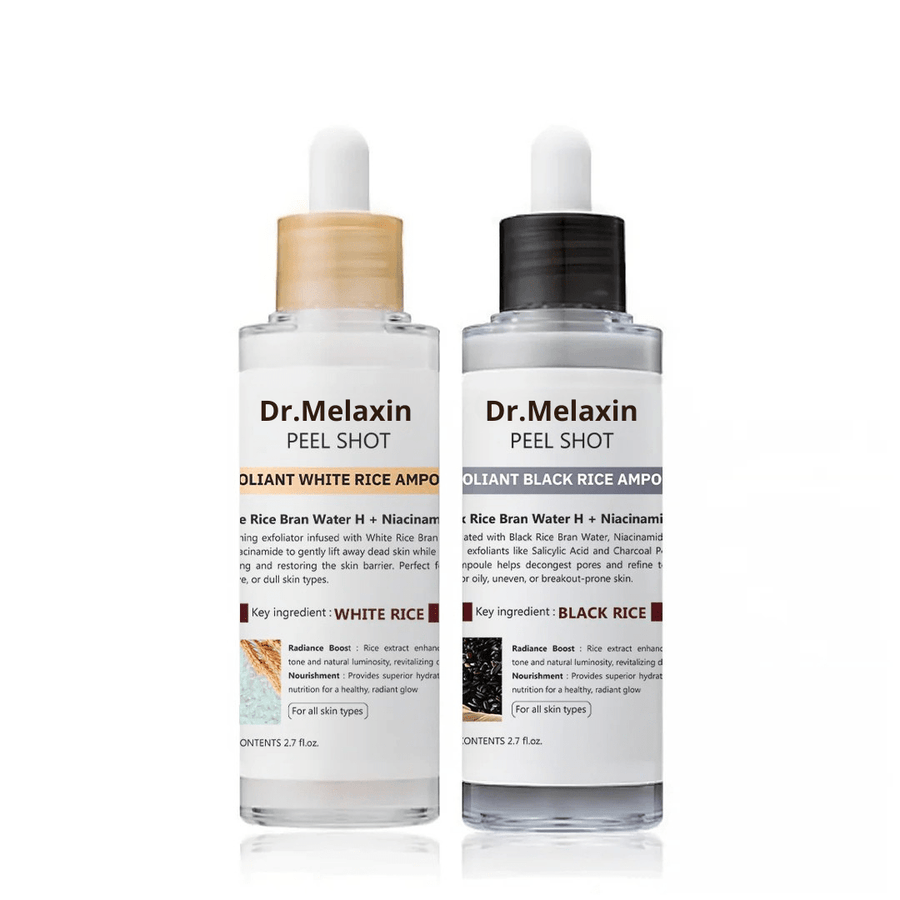 Dr. Melaxin Peel Shot Glow Rice Ampoule Duo - Glow House