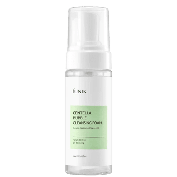 iUNIK | Centella Bubble Cleansing Foam - Glow House